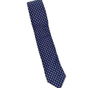 Polo Ralph Lauren Paisley Print Silk Navy Blue Purple Men’s Tie